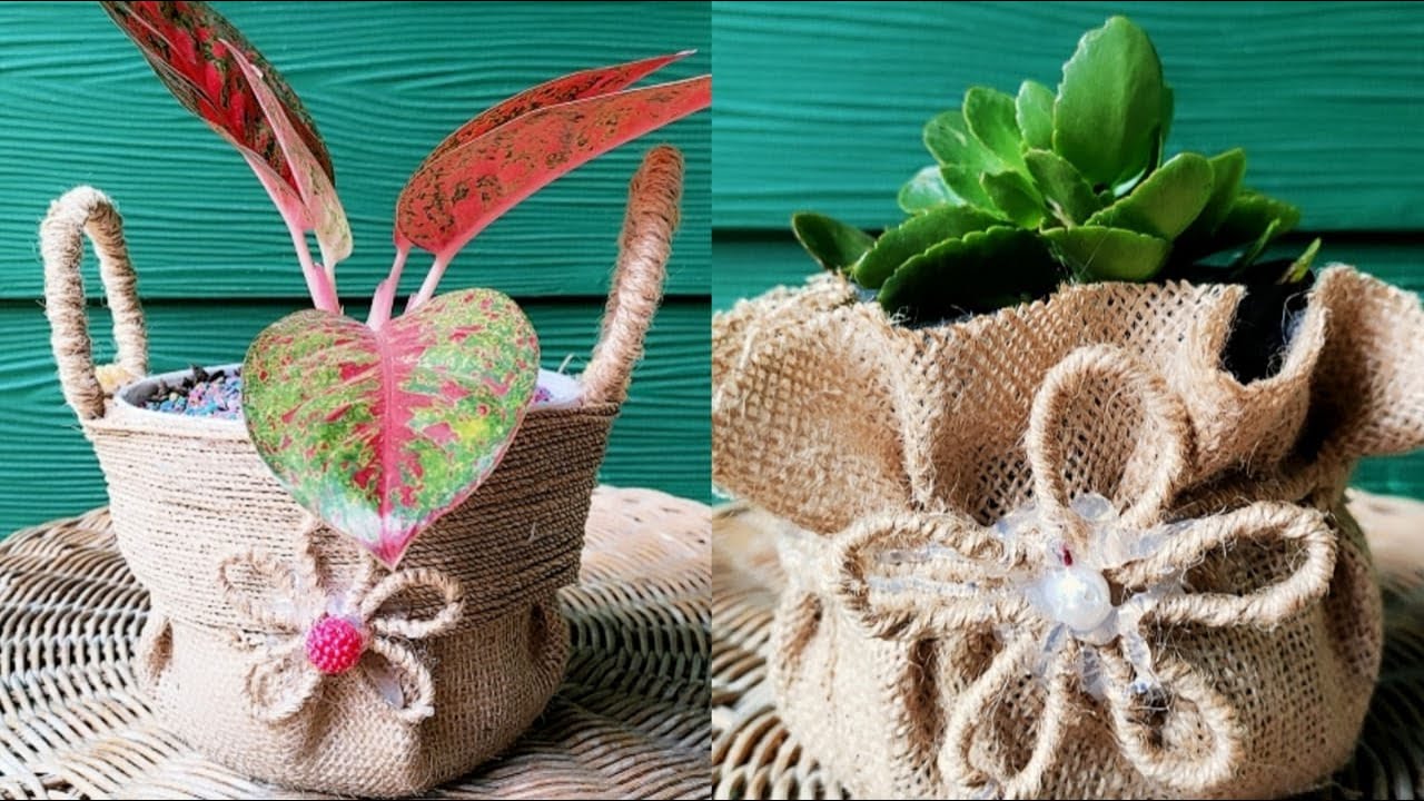 JUTE ROPE CREATION IDEA