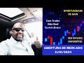 Abertura de Mercado. Mini Índice e Mini Dólar 11-01-2024 #gaintododia #salaaovivo #daytrader