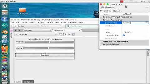 C# DEMO 11 - Decimal to Binary Conversion