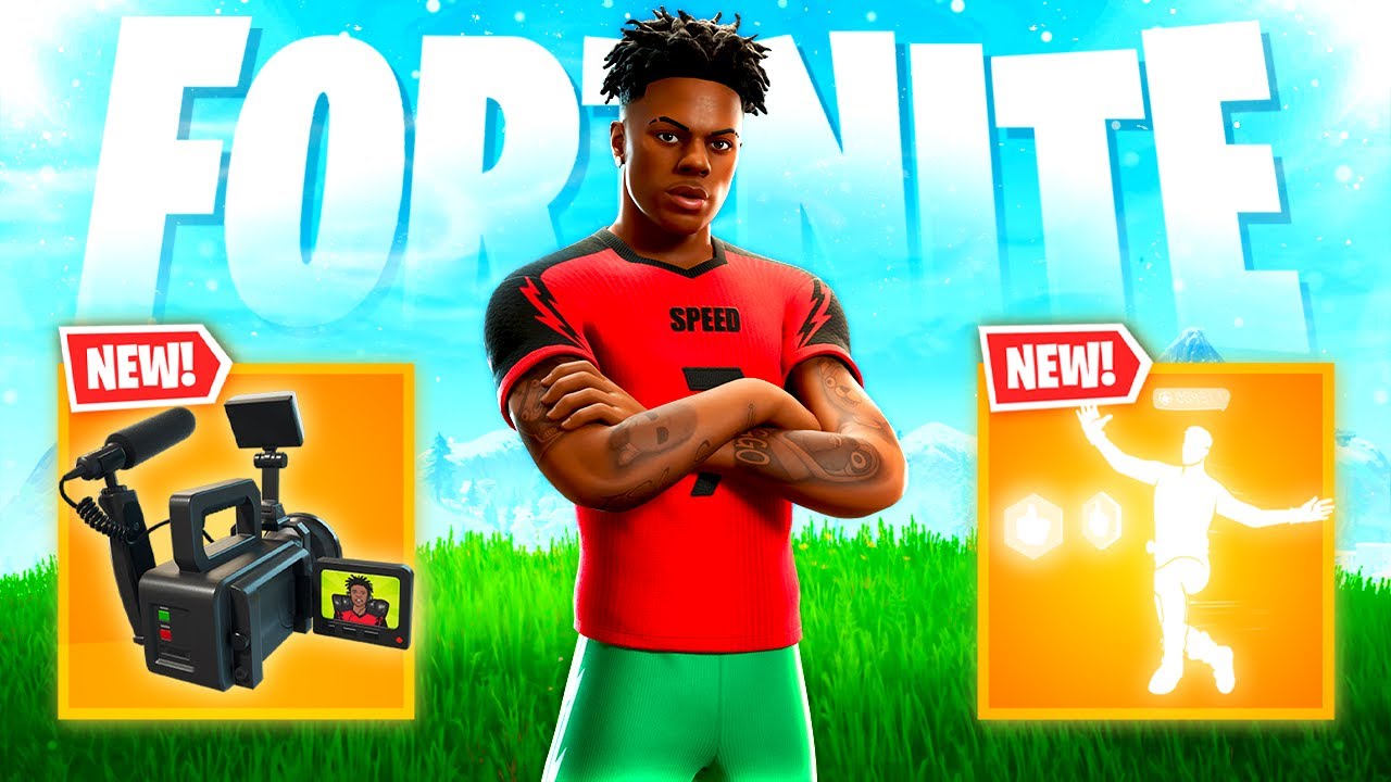 *NEW* Fortnite iShowSpeed Icon Series Bundle! (Season 1)