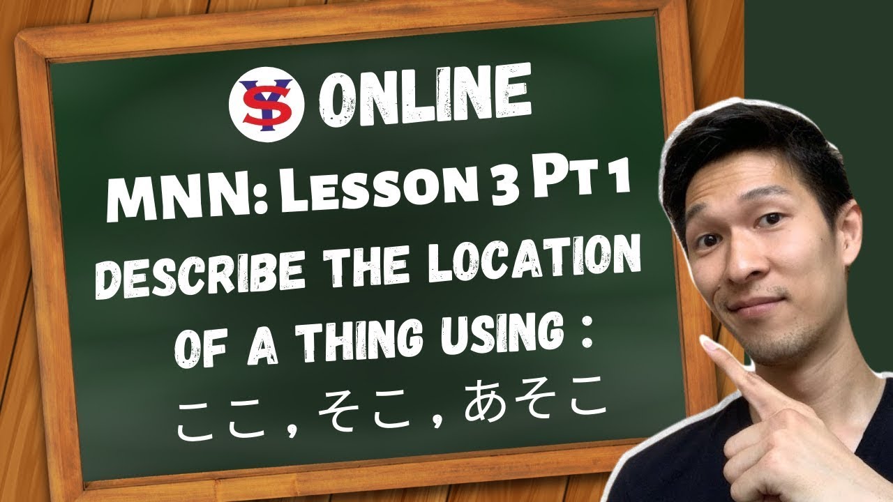 Learn Japanese Lessons in Tagalog | L3 P1 EV| How to describe where something is located in Japanese