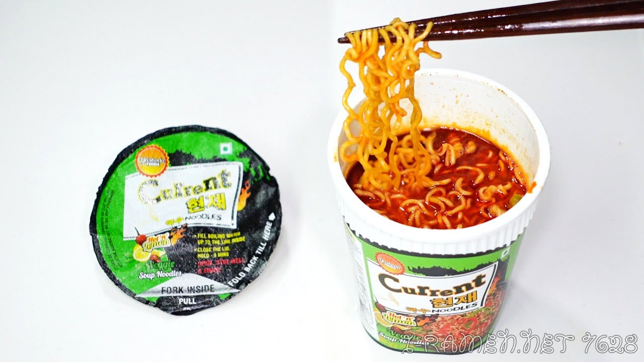 No.7628 Current (Nepal) Instant Cup Noodles Hot'n' Lemon