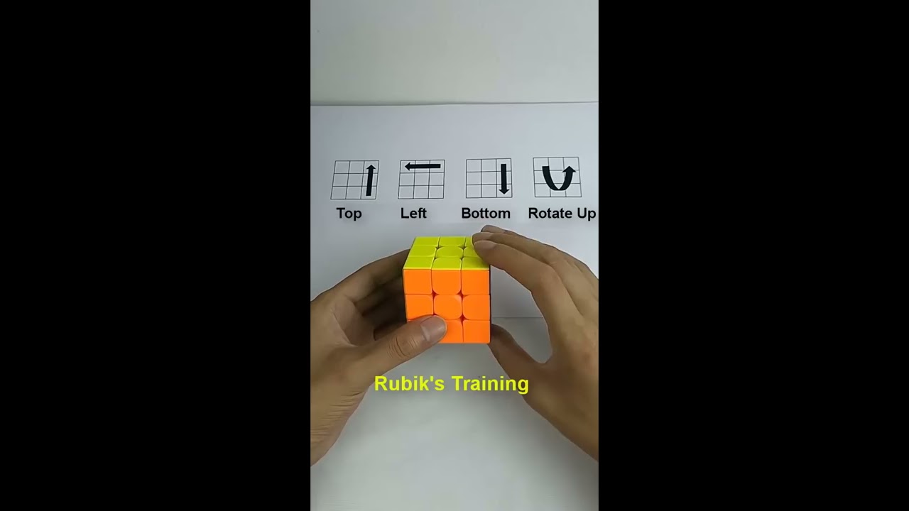 How To Solve Rubik S Cube 3x3 Magic Trick Formula Shorts