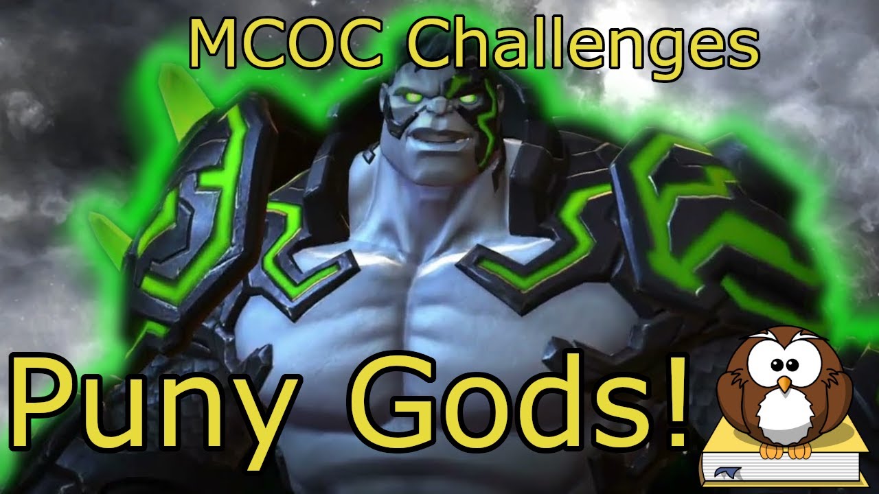 У тебя есть Халк? МЫ БОГИ!! - Испытания MCOC, эпизод 4