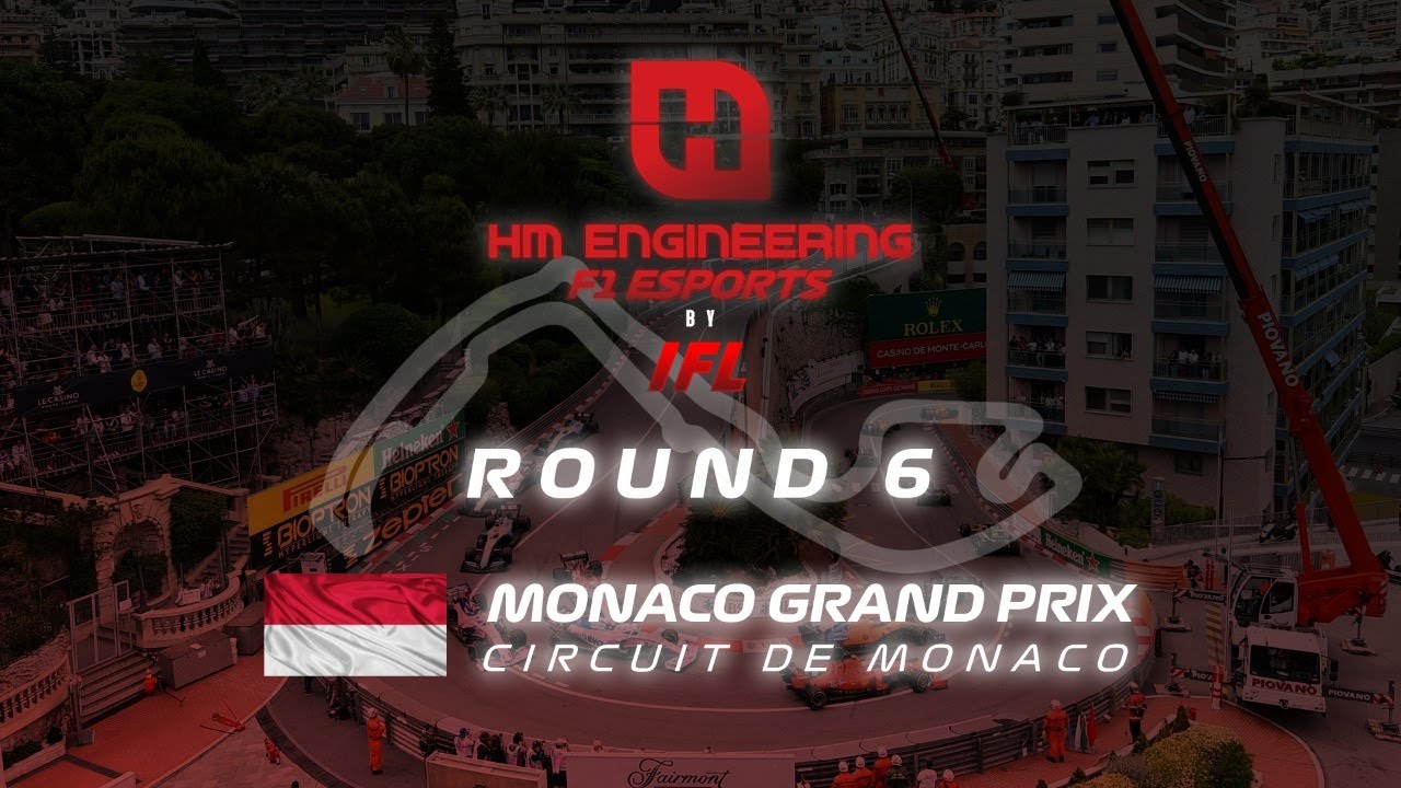 HM ENGINEERING F1 ESPORTS - PRO TIER || ROUND 6 MONACO GP - YouTube