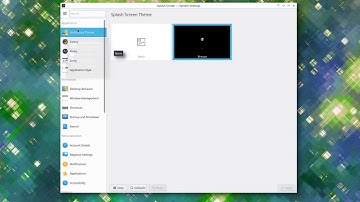KDE neon Plasma 5.11 Beta new system settings design