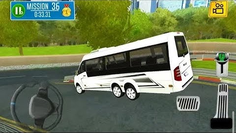 Multi Floor Garage Driver #9 Minibus Driving Simulator - Android & iOS Gameplay #games #android