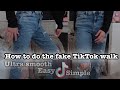 How to TikTok Fake walk Super Smooth!