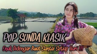 KOLEKSI LAGU POP SUNDA KLASIK PALING ENAK BUAT SANTAI | PEMANDANGAN SAWAH KP.PANGKALAN BIKIN RILEKS