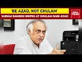 'Buddhadeb Bhattacharya Wants To Be Azad Not Ghulam': Jairam Ramesh's Jibe At Ghulam Nabi Azad