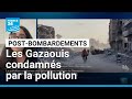 Après les bombardements, la pollution condamne des générations entières de Gazaouis