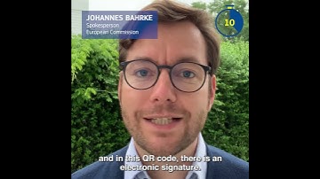 How do you make sure EU certificates cannot be falsified ?