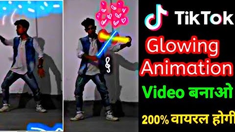 Scribble Glowing Animation Effect Video Editing Tutorial | Glowing effect Video Kaise banaye|