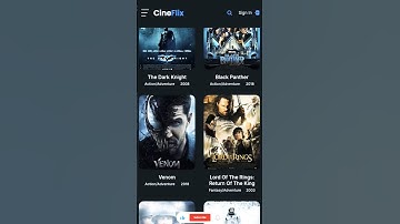 Move Website #moviewebsite #techstack #html #css #javascript #technology #trending #shorts