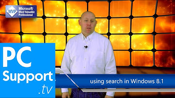Get started with Search in Windows 8.1 - PC Support.tv