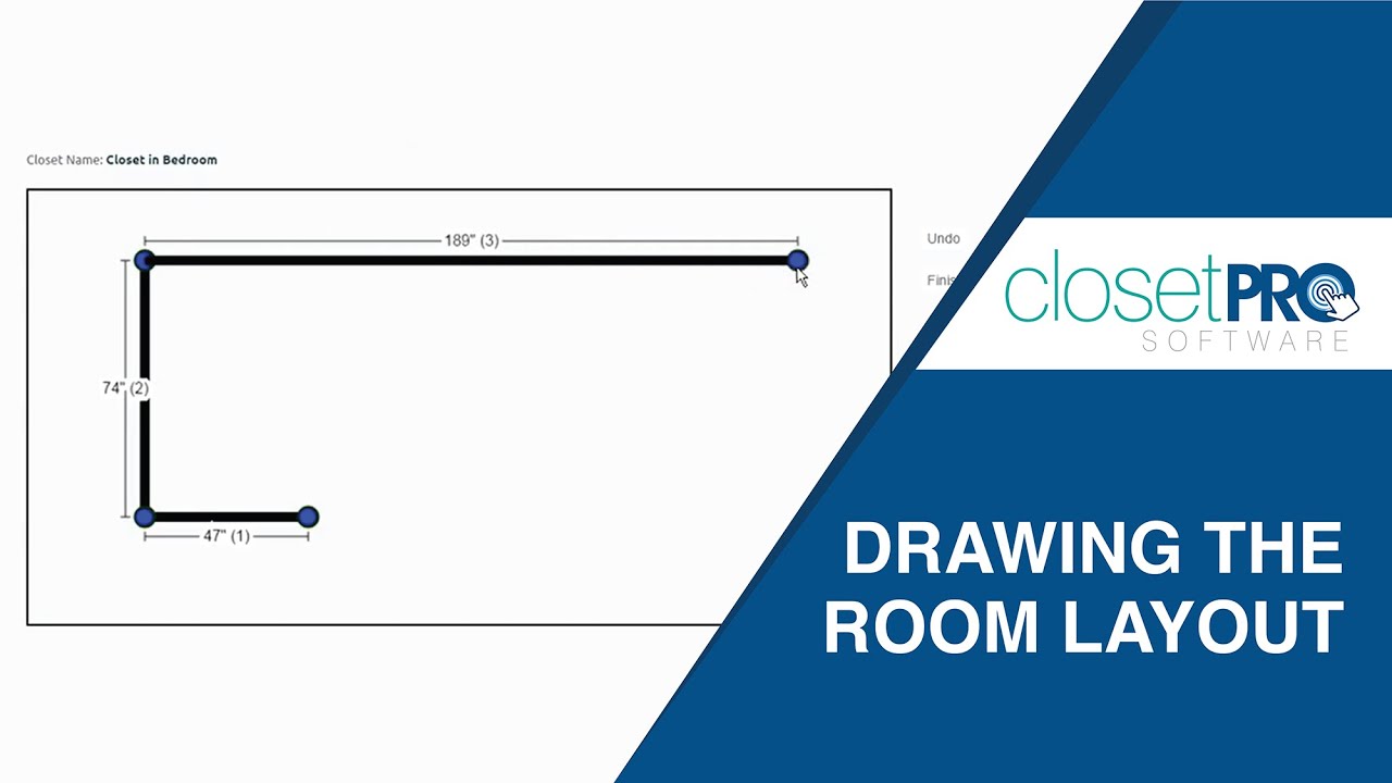 Drawing the room layout - YouTube