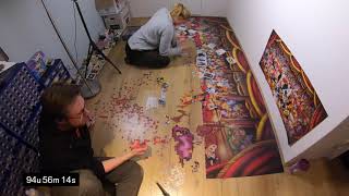 Disney Orchestra Puzzle (13200 pieces) Timelapse 130 hours