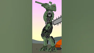 Robo Tank Chainsaw Shorts 