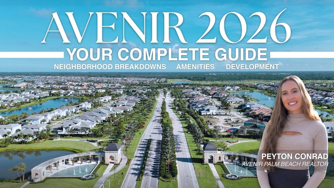 2026 Avenir Breakdown | All 15 Neighborhoods + Builders, Amenities, Development, Ect!