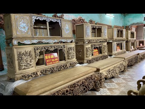 Video Báo Giá | Tổng Hợp 9 Mẫu Sập Gụ - Tủ Chè Đẹp Và Nghệ... - youtube