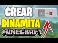 ✅COMO HACER TNT🧨 EN MINECRAFT👈 | CREAR DINAMITA💎 EN MINECRAFT