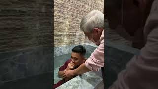 This is REVIVAL! (Finally this Bro was baptized after receiving the Holy Ghost) #short #baptism