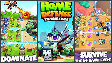 Home Defense - Zombie Siege (Gameplay Android)