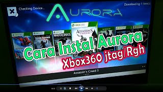 Cara instal Aurora xbox 360 jtag/rgh & Cover Art