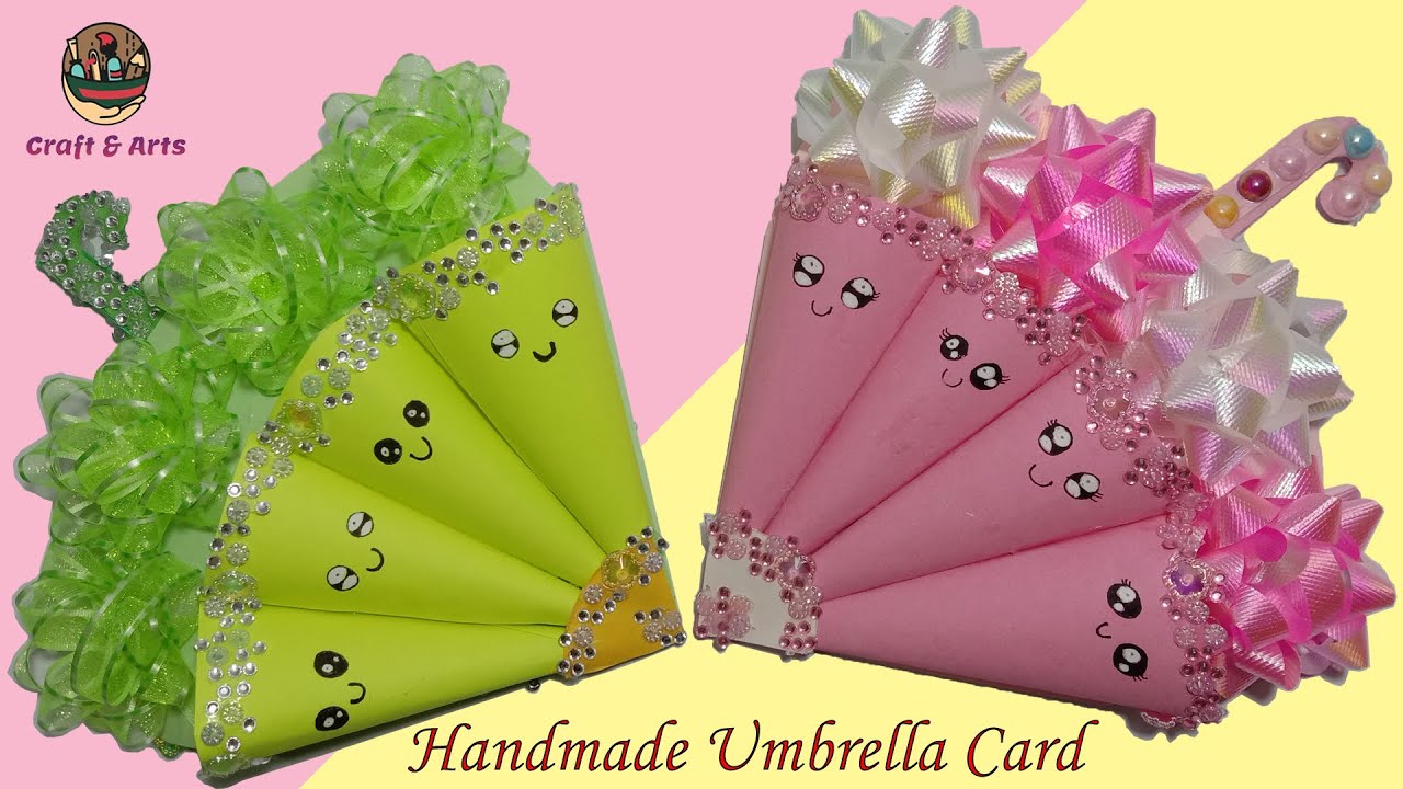 how to make Handmade umbrella card greeting cards latest design handmade