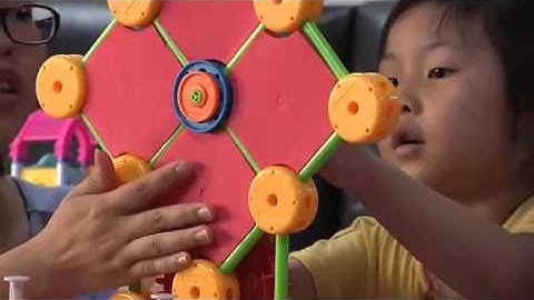 Thinkertoy Building Blocks - Build a Dynamic Clock