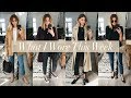 What I Wore This Week | 8 Autumn Outfits