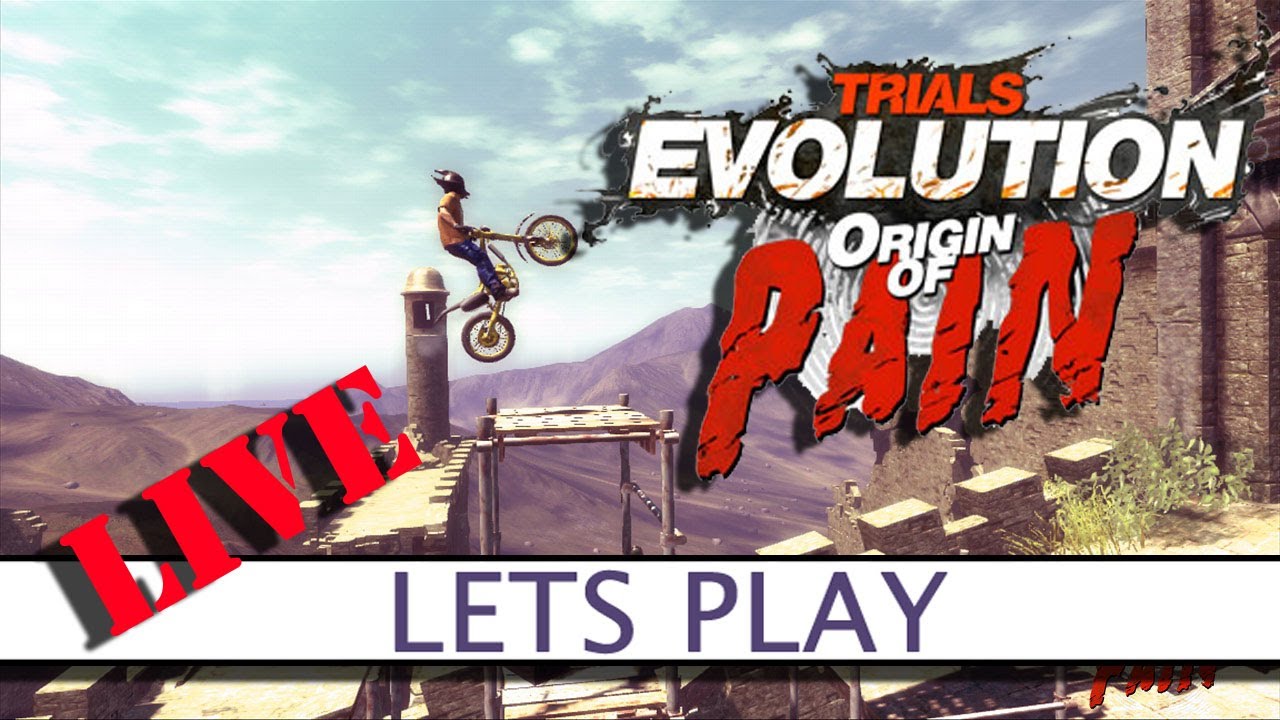 Trials Evolution: Origins of Pain DLC - Let's Play LIVE - Platform32