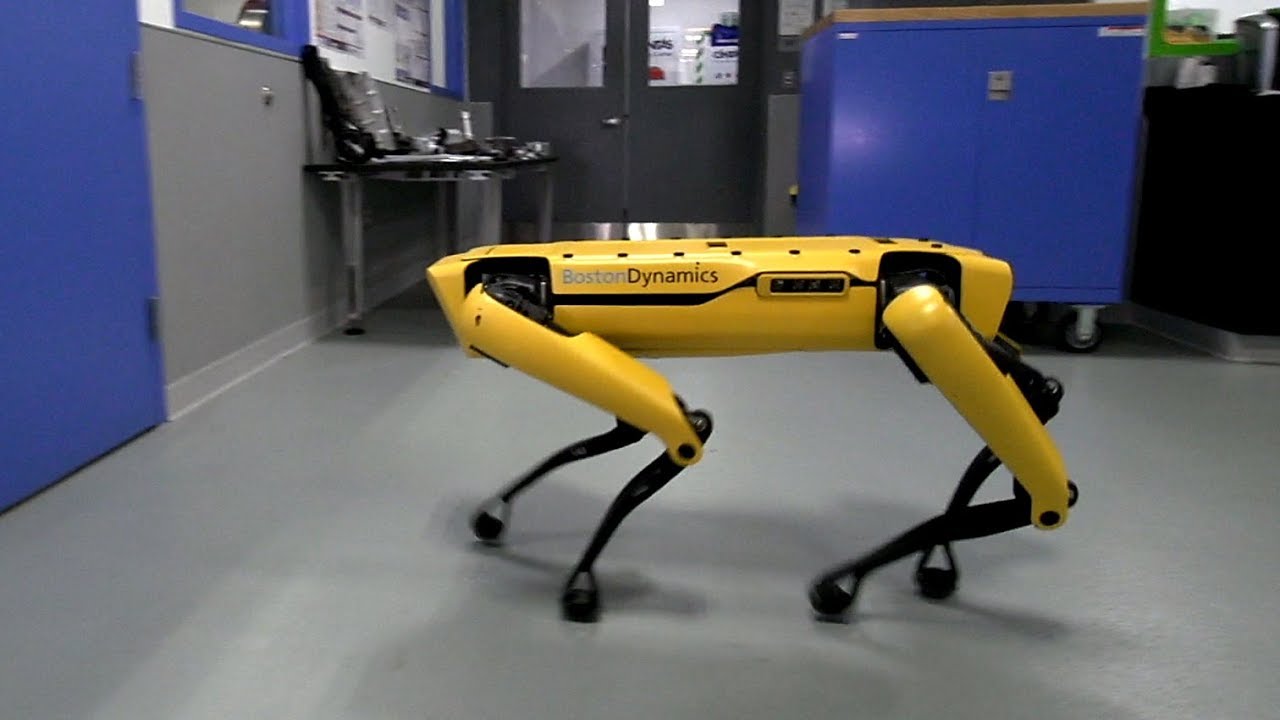 #видео дня | Робот SpotMini компании Boston Dynamics научился новым трюкам. Фото.