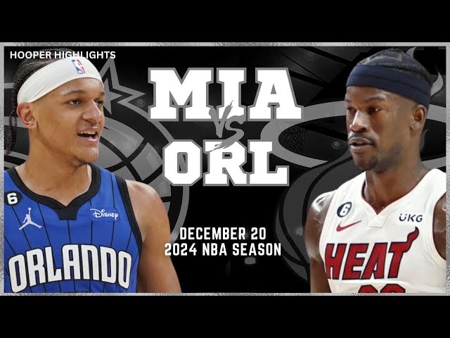 Miami Heat vs Orlando Magic Full Game Highlights | Dec 20 | 2024 NBA Season class=