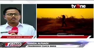 Ini Kata BMKG Soal Fenomena Langit Merah di Jambi