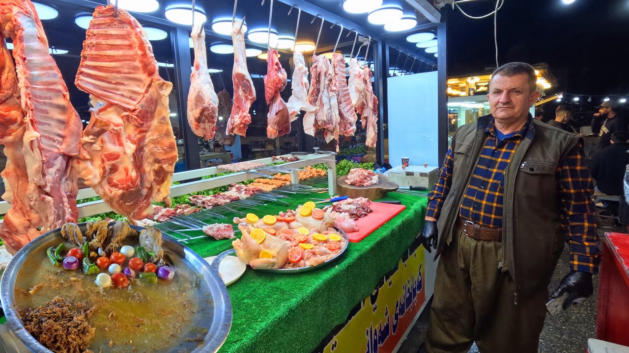 Must Try Legendary Kebab Recipes: Best Street Food in Kurdistan | Iraq