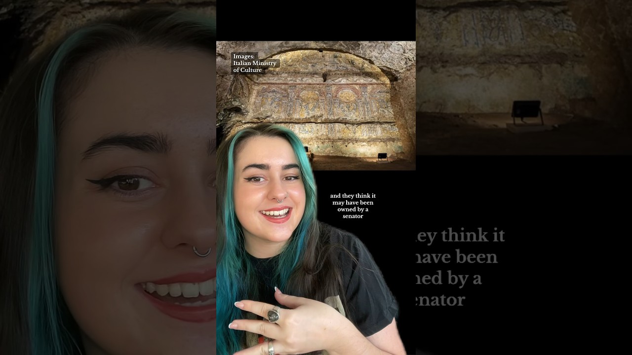 Part 1/2 Archaeologists discover Roman house 