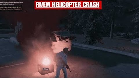 [ FiveM Script ] Fivem Helicopter crash | FiveM store - Best FiveM Script
