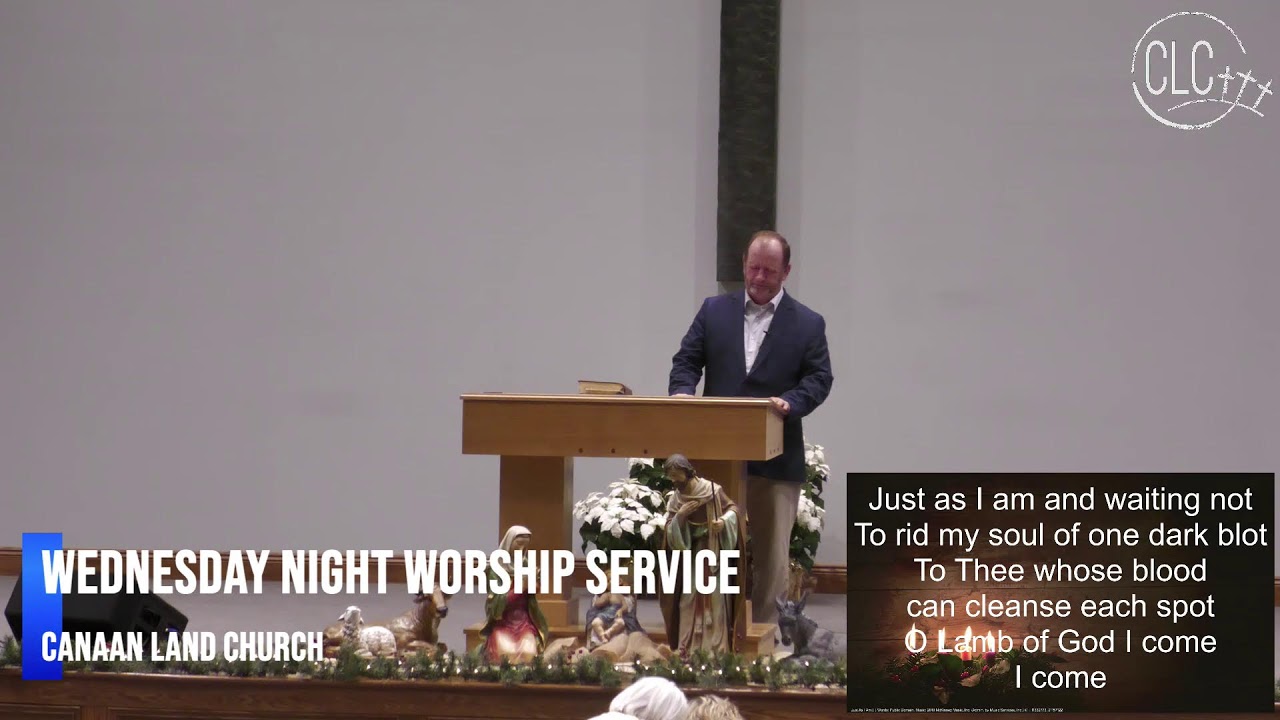 Online Worship – Welcome to Canaan Land Church!
