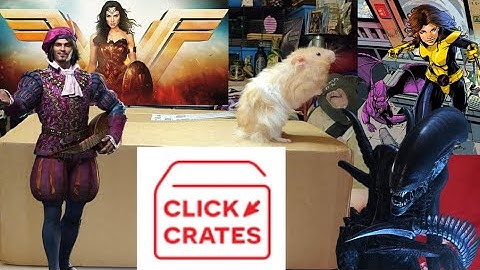 Classic Click Crates July 2023 Unboxing - Monthly Geeky Mystery Subscription Box - The Witcher Alien