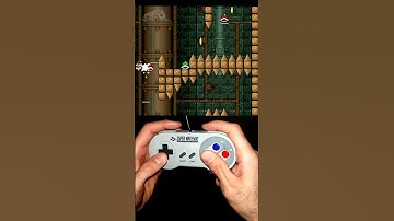 Mario and SCREEN WRAP SHELL JUMPS #shorts #kaizo #mario