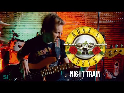 Guns 'N' Roses - Nightrain | Bass Cover By Aleks Feelgood