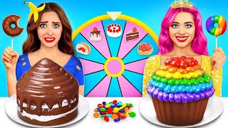 Rich vs Poor Cake Decorating Challenge | Funny Giga Rich &amp; Broke Ideas for Sweets by RATATA