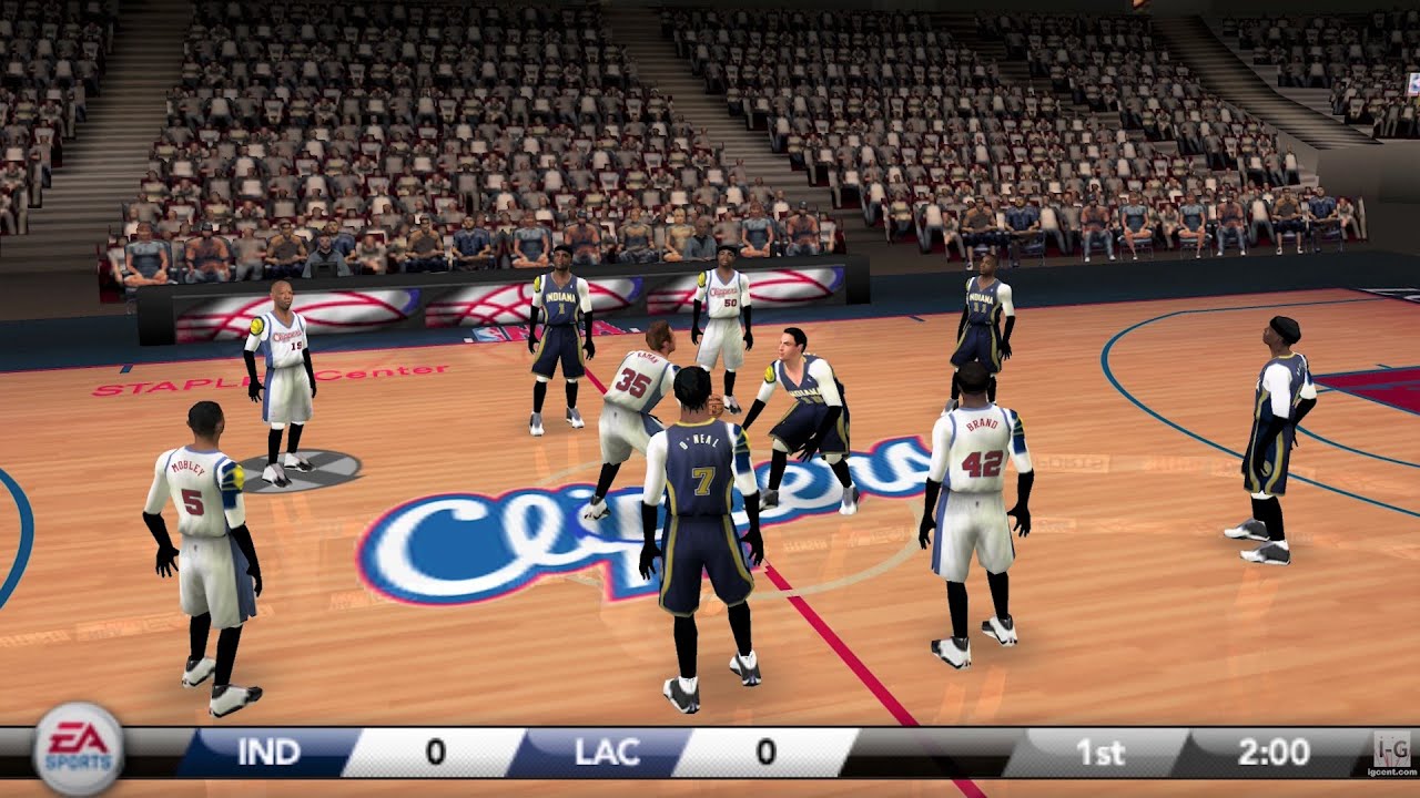 NBA Live 07 - PSP Gameplay (4K60fps)