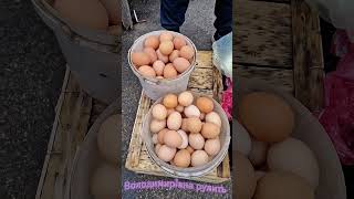 Домашні:яйця,олійку,м'ясце пропонує Привокзальний ринок м.Кропивницький #володимирівнарулить