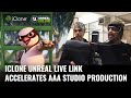 3rd world studios showcase  iclone unreal live link  xsens  manus accelerate aaa production