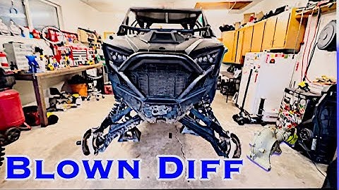 Polaris PRO R diff replacement and steering upgrade