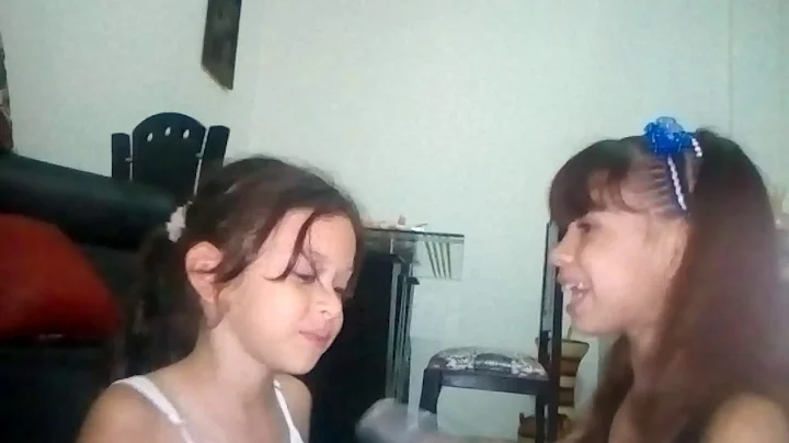 Maquiyando.  A mi amiaga
