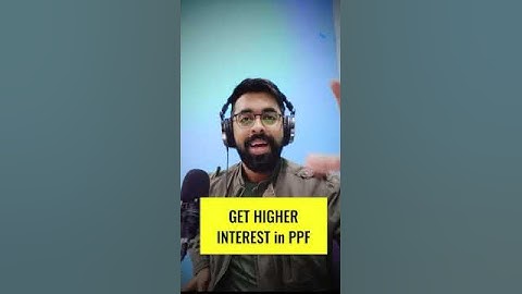 Get more interest on PPF investment #LLAShorts 2