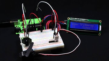 fayalab leaf Photointerrupter with I2C LCD display
